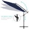 Best Choice Products 10ft Offset Hanging Outdoor Market Patio Umbrella w/ Easy Tilt Adjustment